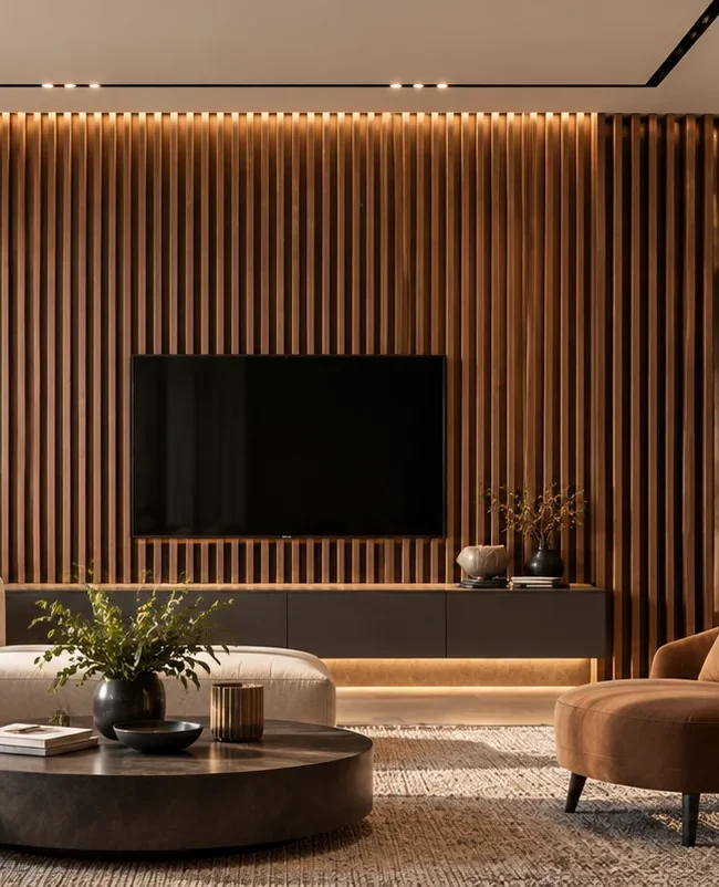 Fluted Panels & Louvers: Creating Depth, Texture and Character in Modern Interiors