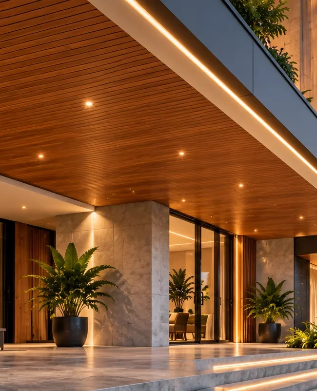Modern Soffit Design Ideas: Extending Architectural Style from Walls to Ceilings