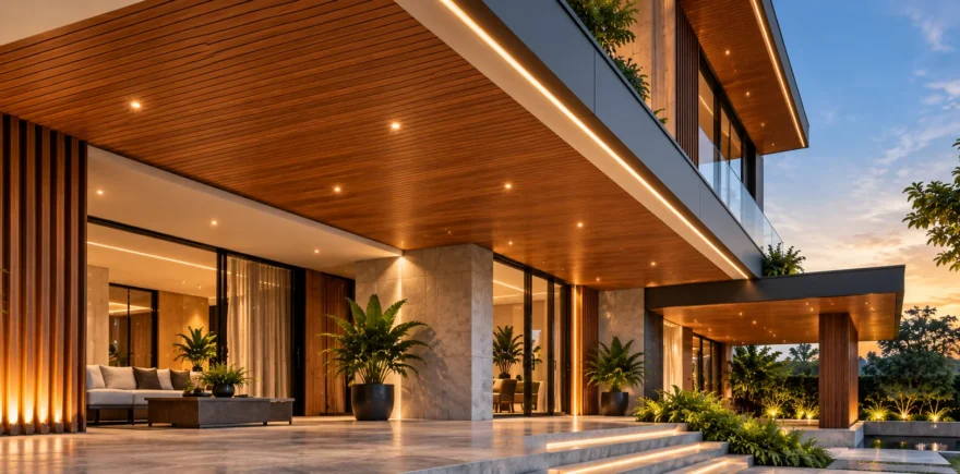 Modern Soffit Design Ideas: Extending Architectural Style from Walls to Ceilings