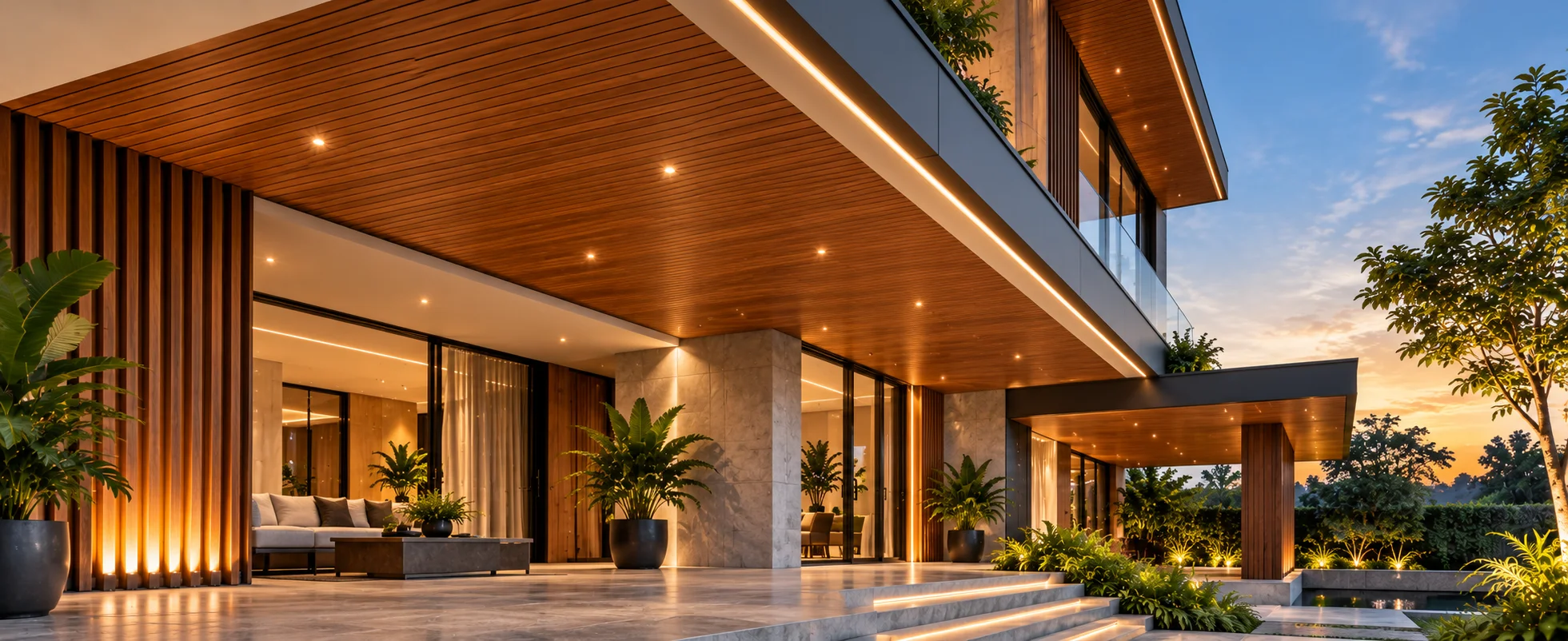 Modern Soffit Design Ideas: Extending Architectural Style from Walls to Ceilings