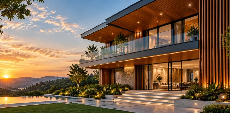 Modern Exterior Design Trends: The Rise of Wood-Look Panels in 2026